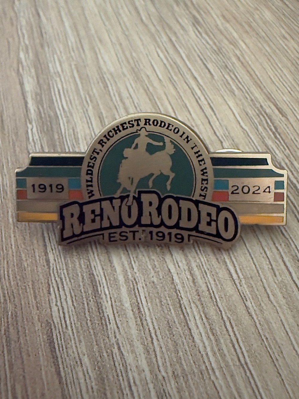 Reno Rodeo 2025 Pin